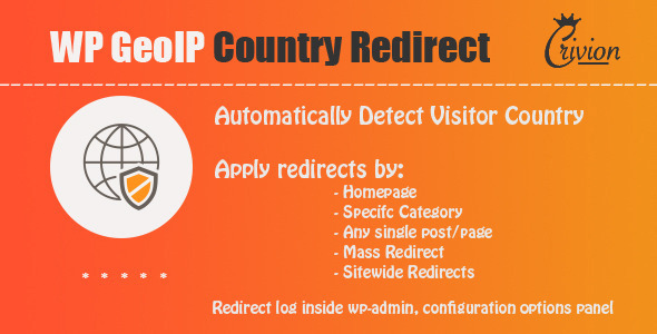 WP GeoIP Country Redirect汉化版(v4.3)基于国家地理IP重定向WordPress插件 WP GeoIP Country Redirect汉化版(v4.3)基于国家地理IP重定向WordPress插件