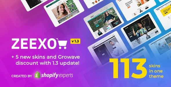 Shopify主题Zeexo 1.4.1 多用途外贸电商Shopify模版(销量1949套) - 图片1 Shopify主题Zeexo 1.4.1 多用途外贸电商Shopify模版(销量1949套) - 图片1
