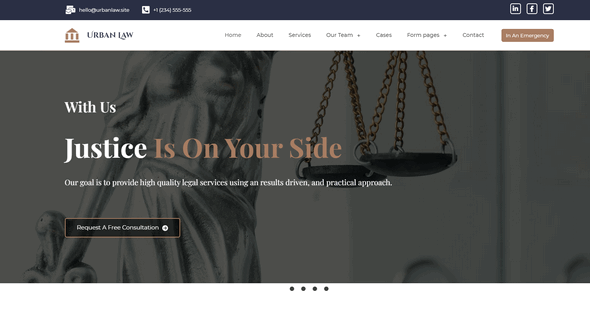 律师和律师事务所Elementor模板套件Urban Law 1.0.1.2 律师和律师事务所Elementor模板套件Urban Law 1.0.1.2