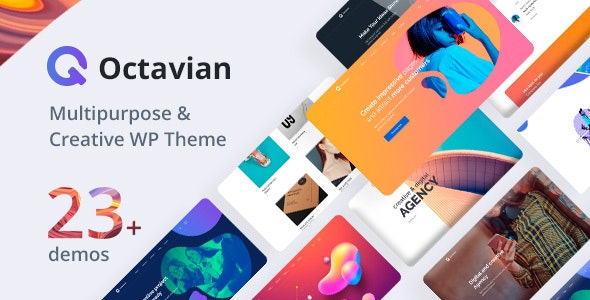 Octavian WordPress主题_创意多用途通用建站模板 Octavian WordPress主题_创意多用途通用建站模板