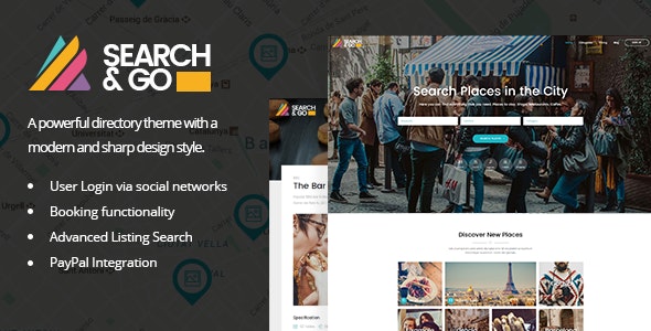 Search & Go 2.8.1 WordPress企业分类信息网站主题 Search & Go 2.8.1 WordPress企业分类信息网站主题