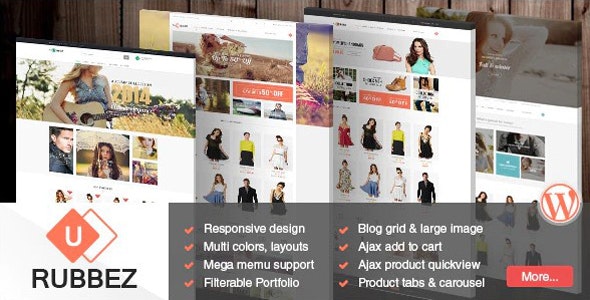 WordPress主题Rubbez 1.8.6 时装女装外贸商店WooCommerce主题 WordPress主题Rubbez 1.8.6 时装女装外贸商店WooCommerce主题