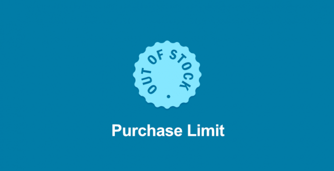 Easy Digital Downloads购买限制插件Purchase Limit Addon 1.2.23 Nulled Easy Digital Downloads购买限制插件Purchase Limit Addon 1.2.23 Nulled