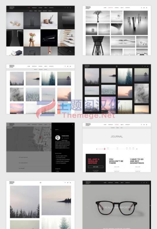 Manggis汉化版v2.0.2_创意摄影设计作品集WordPress主题 - 图片3 Manggis汉化版v2.0.2_创意摄影设计作品集WordPress主题 - 图片3