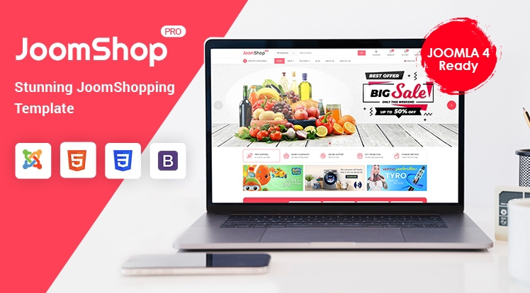 Sj JoomShop多功能在线购物商店Joomla主题V4.1.0 - 图片1 Sj JoomShop多功能在线购物商店Joomla主题V4.1.0 - 图片1