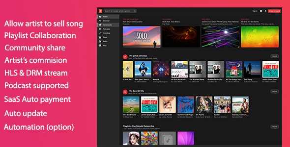 音乐爱好者音乐分享社交网络系统PHP源码MusicEngine 2.1.6.2 独家去授权 - 图片1 音乐爱好者音乐分享社交网络系统PHP源码MusicEngine 2.1.6.2 独家去授权 - 图片1