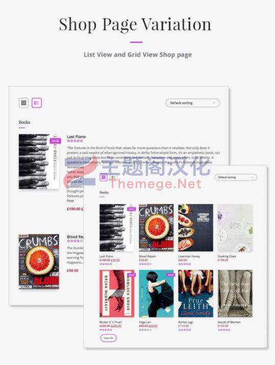 Pustaka图书销售和书店出版社官网WooCommerce主题V3.0.1 - 图片4