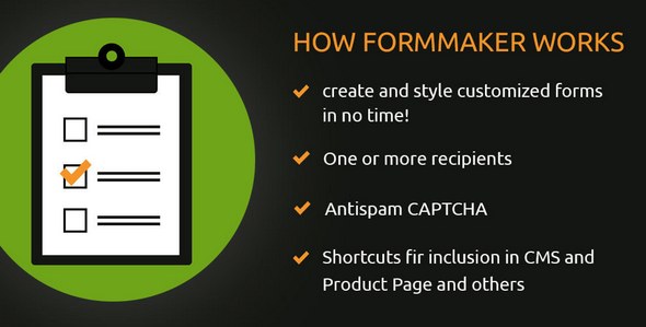 Prestashop插件Form Maker 1.3.43 自定义联系表单和产品表单Prestashop模块 Prestashop插件Form Maker 1.3.43 自定义联系表单和产品表单Prestashop模块
