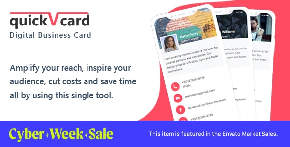 PHP源码QuickVCard 1.6.1 二维码数字名片SaaS服务租用系统PHP源码 PHP源码QuickVCard 1.6.1 二维码数字名片SaaS服务租用系统PHP源码