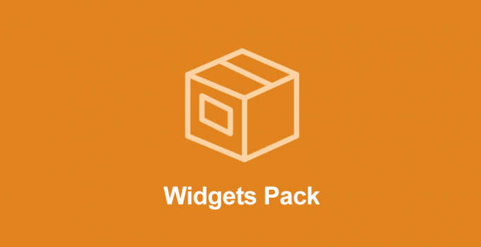 Widgets Pack Addon自定义小工具合集EDD扩展组件V1.2.8 Widgets Pack Addon自定义小工具合集EDD扩展组件V1.2.8