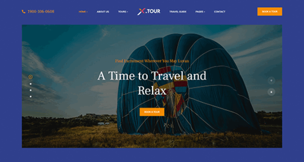 JA Tour旅游预订旅行社旅游商网站Joomla 4模版 JA Tour旅游预订旅行社旅游商网站Joomla 4模版