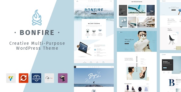 WordPress主题Bonfire 1.6.7 创意多用途多行业建站WP主题 - 图片1 WordPress主题Bonfire 1.6.7 创意多用途多行业建站WP主题 - 图片1