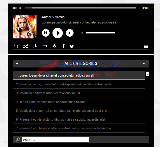 HTML5音频播放器Beaver Builder插件Audio Player PRO 1.0.1 - 图片3 HTML5音频播放器Beaver Builder插件Audio Player PRO 1.0.1 - 图片3