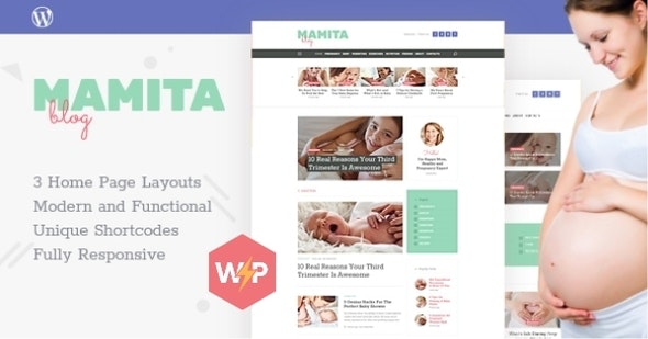 Mamita孕妇怀孕分娩故事日记博客WordPress主题V1.0.7 Mamita孕妇怀孕分娩故事日记博客WordPress主题V1.0.7