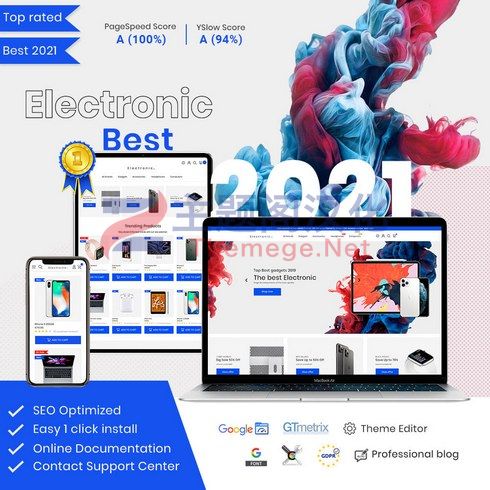 高科技数码3C产品外贸电商Prestashop主题Electronics 3.8.1 高科技数码3C产品外贸电商Prestashop主题Electronics 3.8.1