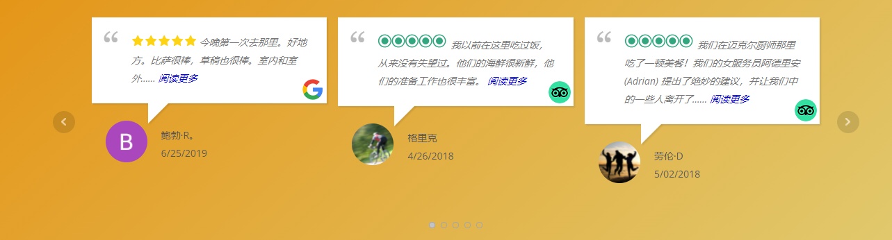 Facebook和Twitter评价轮播WordPress插件Review Slider Pro 11.2.1(Premium) - 图片2 Facebook和Twitter评价轮播WordPress插件Review Slider Pro 11.2.1(Premium) - 图片2