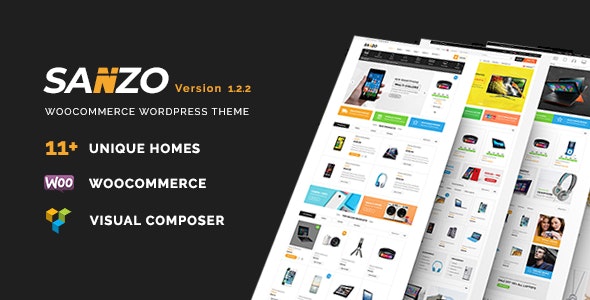 Sanzo 2.1.2 多首页多品类外贸电商WooCommerce主题 - 图片1 Sanzo 2.1.2 多首页多品类外贸电商WooCommerce主题 - 图片1