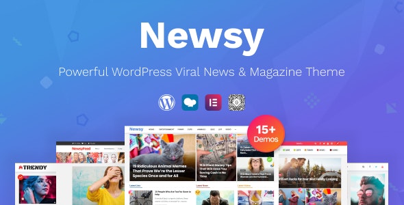 Newsy新闻和杂志网站WordPress主题 带瀑布流布局 Newsy新闻和杂志网站WordPress主题 带瀑布流布局