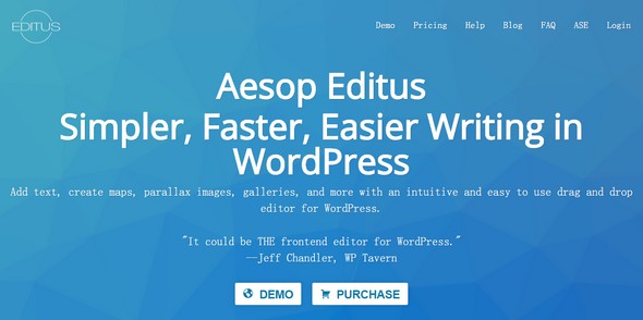WordPress前端编辑器&故事构建器插件Editus 1.4.5 - 图片1 WordPress前端编辑器&故事构建器插件Editus 1.4.5 - 图片1