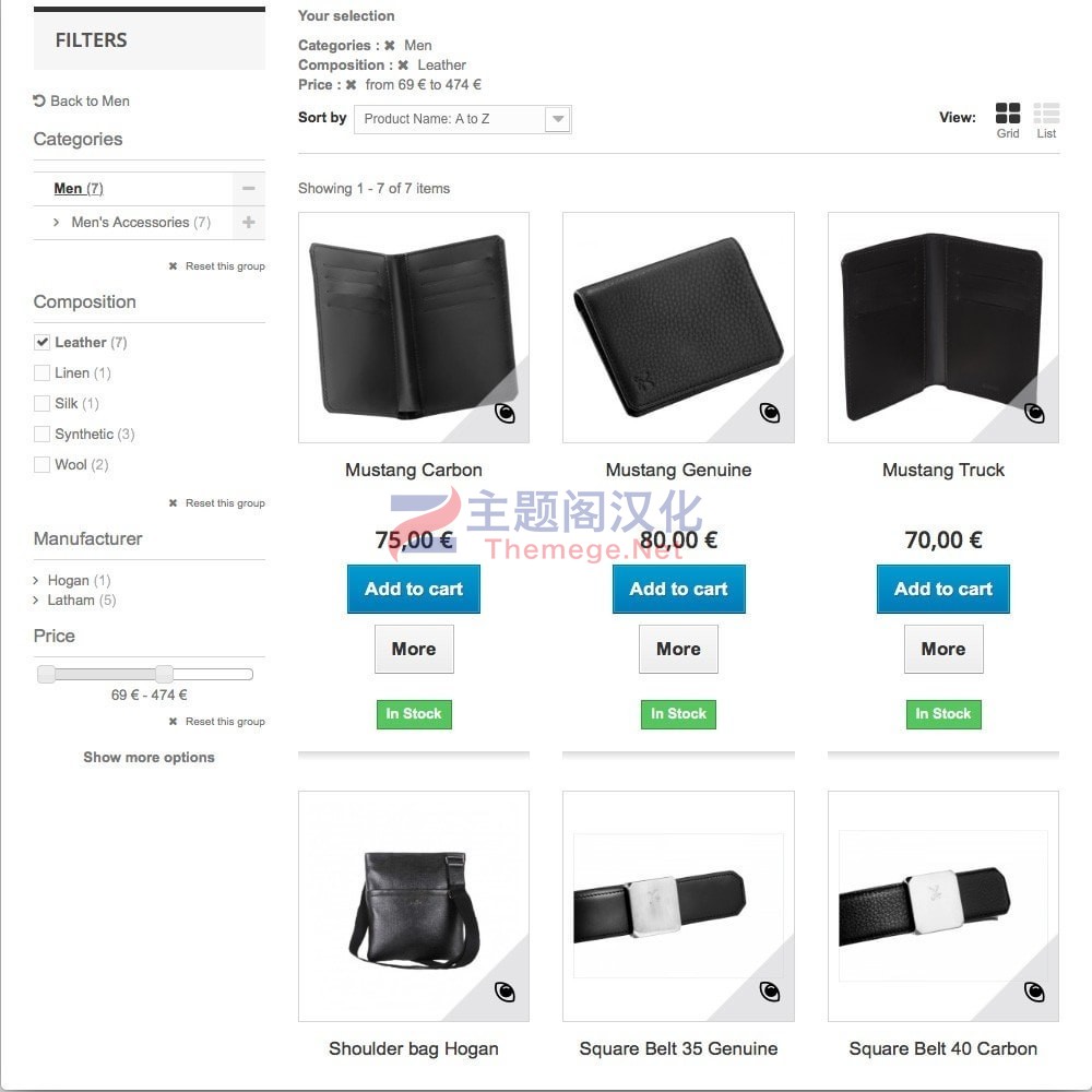 产品过滤搜索Prestashop插件Advanced Search 4.12.14 - 图片2 产品过滤搜索Prestashop插件Advanced Search 4.12.14 - 图片2