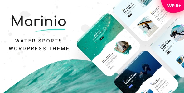 WordPress主题Marinio 1.0.5 冲浪潜水水上运动俱乐部网站WP主题 - 图片1 WordPress主题Marinio 1.0.5 冲浪潜水水上运动俱乐部网站WP主题 - 图片1