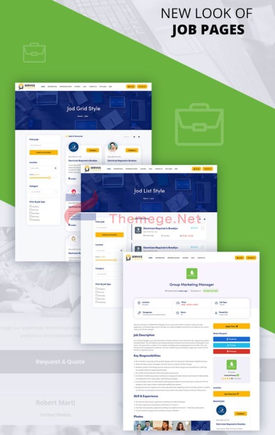 Service Finder(v6.1)企业业务搜索分类广告列表WordPress主题 - 图片4
