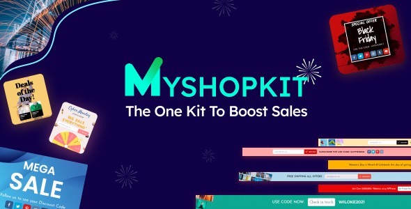 MyShopKit PSS促销活动弹窗&横幅标语WooCommerce插件 - 图片1 MyShopKit PSS促销活动弹窗&横幅标语WooCommerce插件 - 图片1