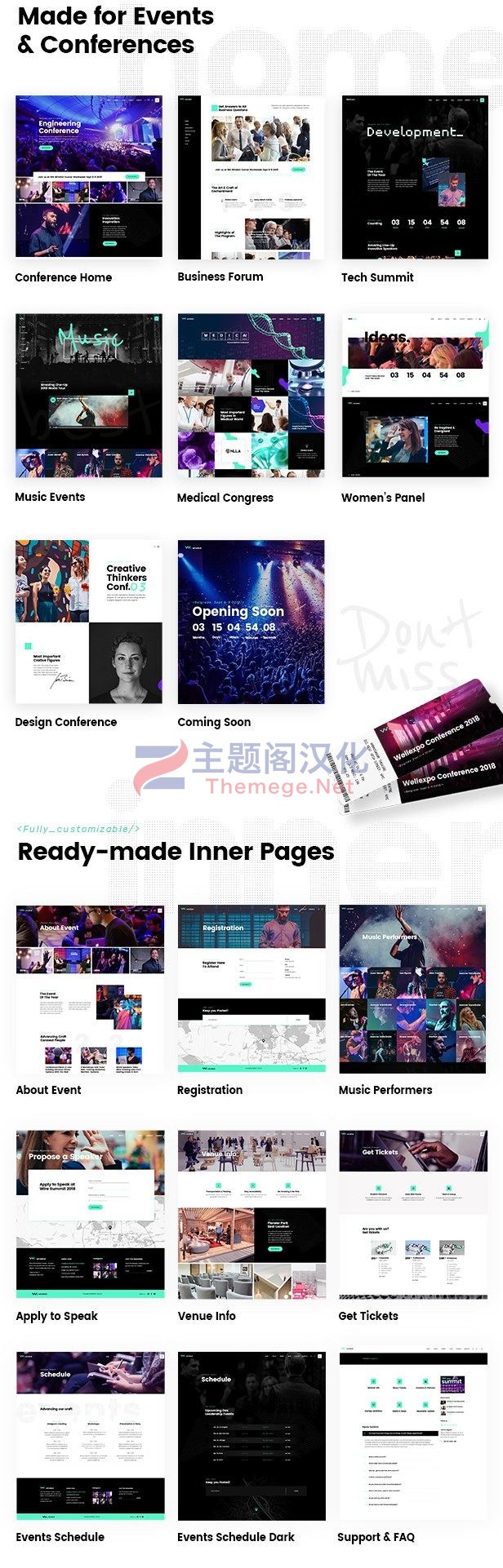 WeExpo汉化版高峰论坛和博览会活动举办WordPress主题V1.6 - 图片2 WeExpo汉化版高峰论坛和博览会活动举办WordPress主题V1.6 - 图片2