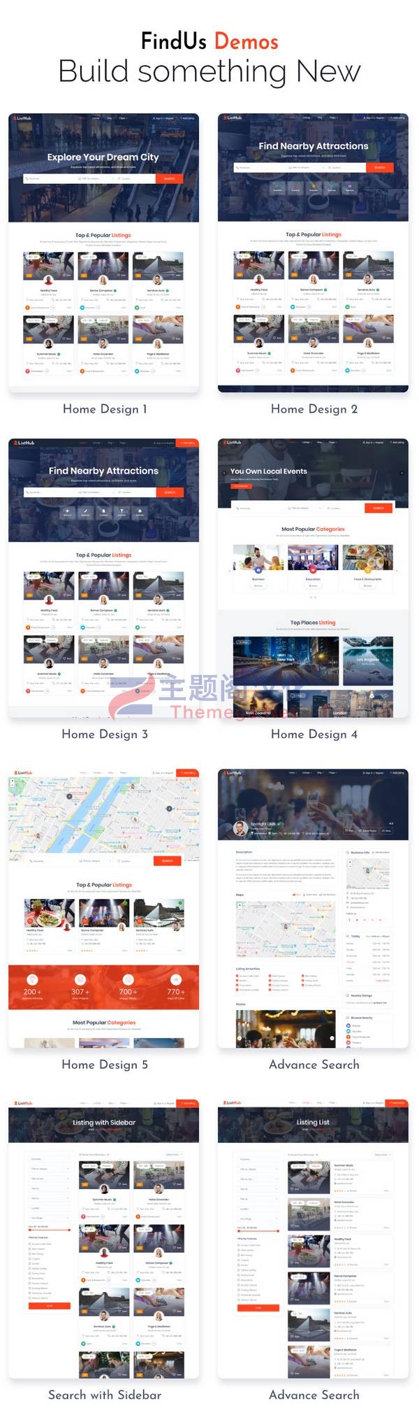 Findus(v1.1.64)企业业务分类目录列表网站WordPress主题 - 图片2 Findus(v1.1.64)企业业务分类目录列表网站WordPress主题 - 图片2