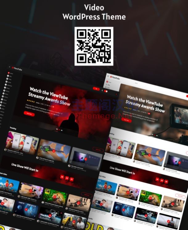 仿油管短视频流网站WordPress主题SimTube中文版V1.1.9 - 图片2 仿油管短视频流网站WordPress主题SimTube中文版V1.1.9 - 图片2