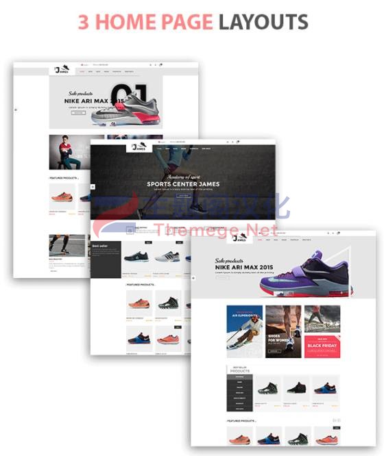 Shoes 1.5.6 运动鞋女鞋鞋子跨境电商WooCommerce主题 也适合时装|家具|服饰等 - 图片3 Shoes 1.5.6 运动鞋女鞋鞋子跨境电商WooCommerce主题 也适合时装|家具|服饰等 - 图片3