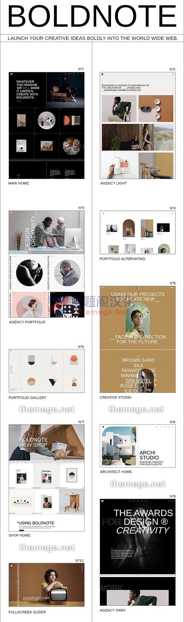 Boldnote网页设计和平面设计作品案例WordPress主题V1.0 - 图片2 Boldnote网页设计和平面设计作品案例WordPress主题V1.0 - 图片2