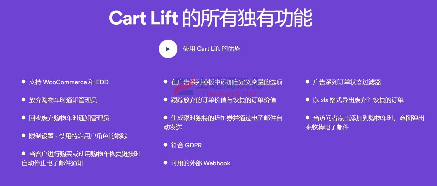 Cart Lift Pro 2.1.18 恢复废弃购物车WooCommerce插件 - 图片3