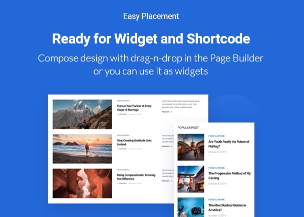 杂志博客布局元素Elementor和WPBakery插件JBlog 1.1.4 含38款布局元素 - 图片5 杂志博客布局元素Elementor和WPBakery插件JBlog 1.1.4 含38款布局元素 - 图片5
