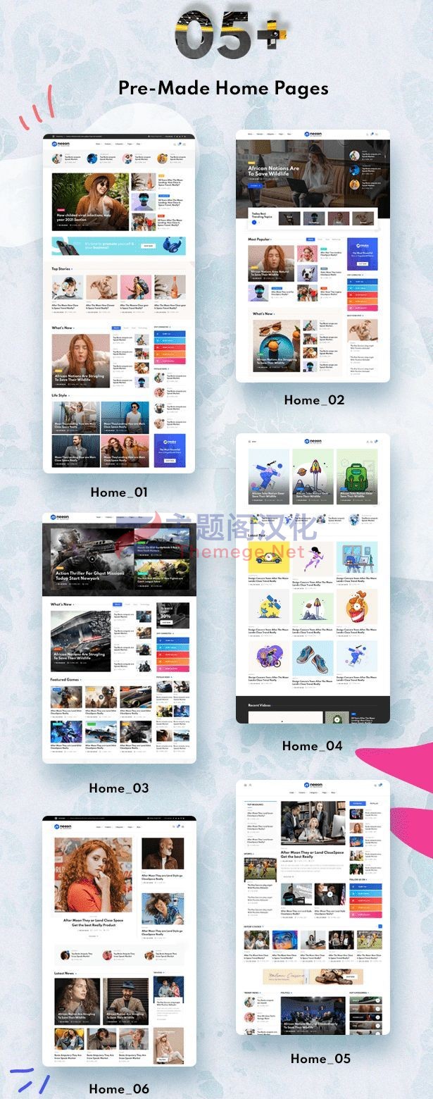 Neeon报纸杂志社新闻机构WordPress主题 - 图片3 Neeon报纸杂志社新闻机构WordPress主题 - 图片3