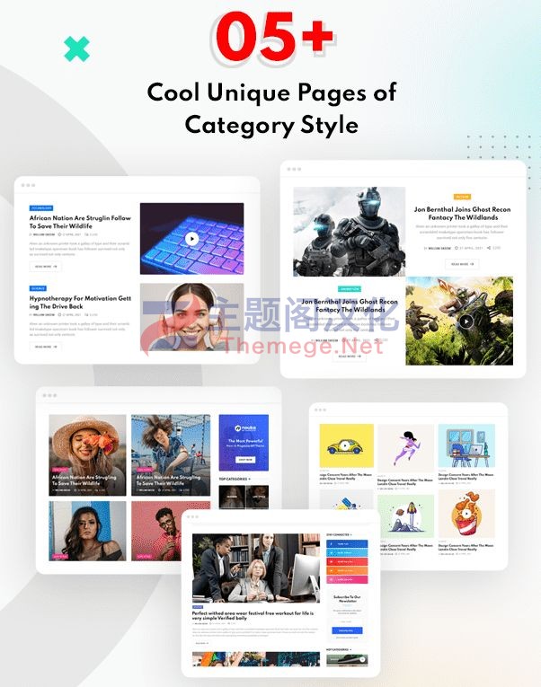 Neeon报纸杂志社新闻机构WordPress主题 - 图片4