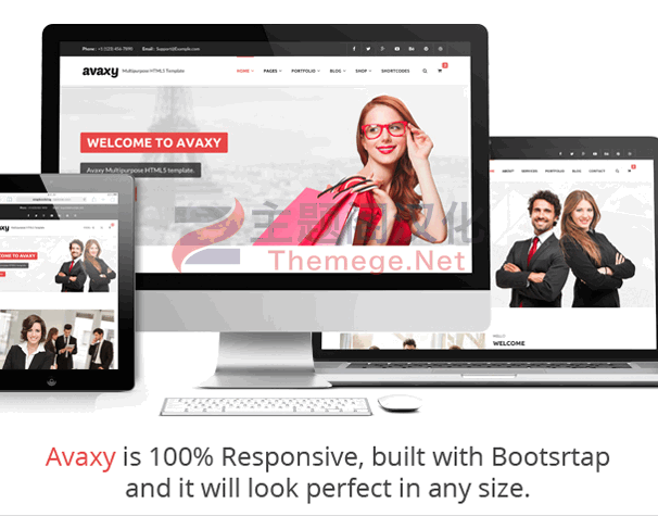WordPress主题Avaxy 1.0 金融投资咨询服务网站WP主题 - 图片2