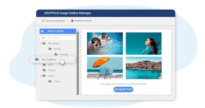 Joomla图库画廊前端管理器插件Droppis - 图片3 Joomla图库画廊前端管理器插件Droppis - 图片3