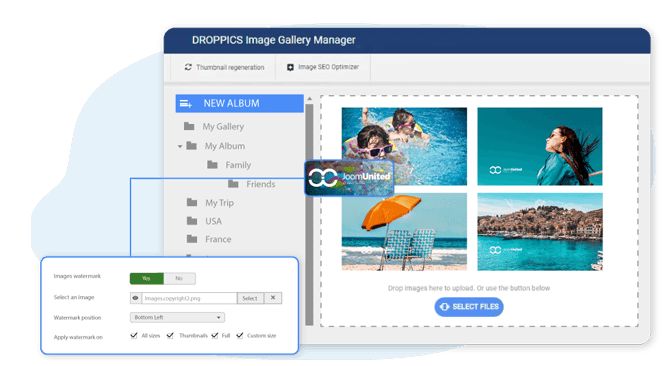 Joomla图库画廊前端管理器插件Droppis - 图片5 Joomla图库画廊前端管理器插件Droppis - 图片5