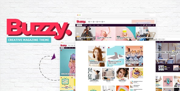 WordPress主题Buzzy 1.6 杂志新闻机构门户网站创意WP主题 - 图片1 WordPress主题Buzzy 1.6 杂志新闻机构门户网站创意WP主题 - 图片1