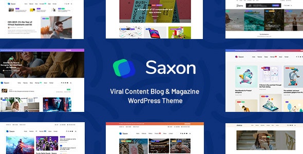 Saxon汉化版V1.9.2 Viral内容营销杂志博客网站WordPress主题 - 图片1 Saxon汉化版V1.9.2 Viral内容营销杂志博客网站WordPress主题 - 图片1