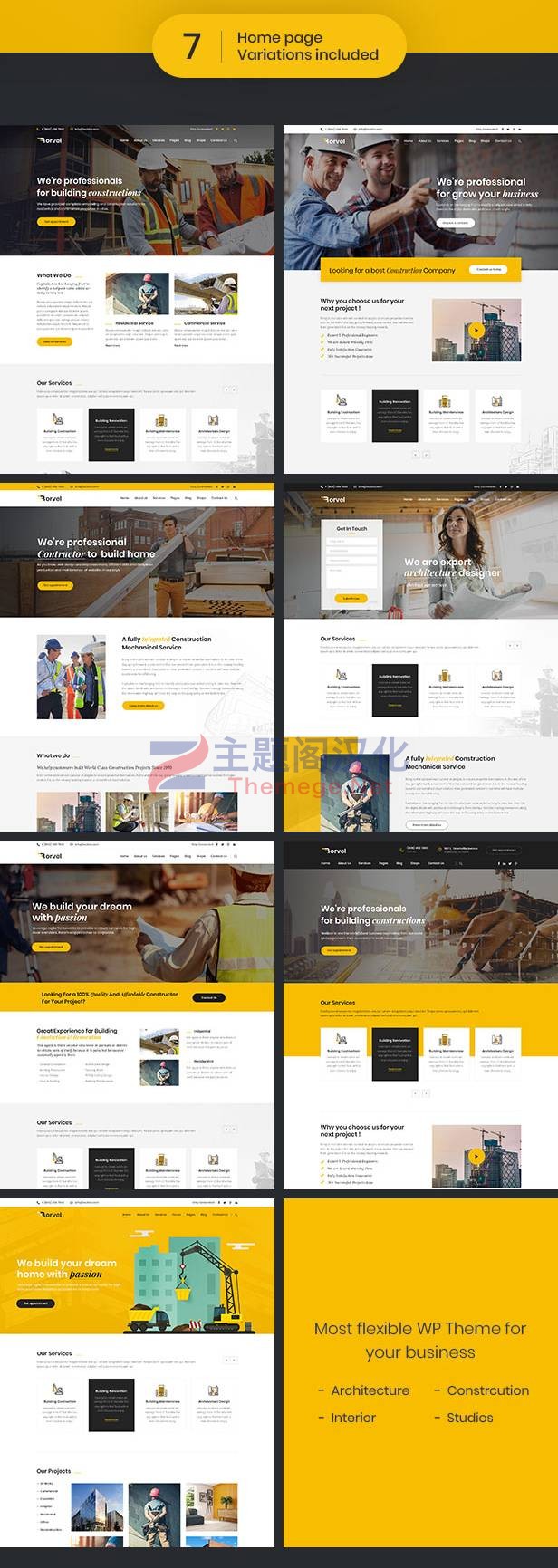WordPress主题Borvel 2.0 工业建筑工程机械企业网站WP主题 - 图片2