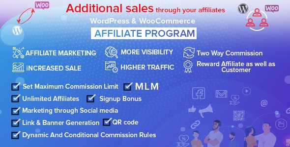 MLMAffiliate多级分销多级联盟营销系统WordPress插件V8.4.1 - 图片1 MLMAffiliate多级分销多级联盟营销系统WordPress插件V8.4.1 - 图片1