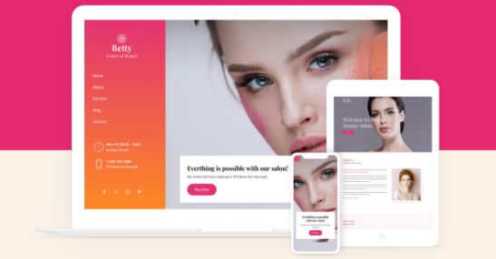 WordPress主题Betty 1.0 美容美发沙龙和化妆企业WP主题 - 图片2 WordPress主题Betty 1.0 美容美发沙龙和化妆企业WP主题 - 图片2