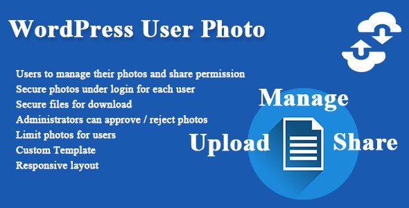 用户照片上传管理和外部分享WordPress插件UPhoto 1.0 - 图片1 用户照片上传管理和外部分享WordPress插件UPhoto 1.0 - 图片1