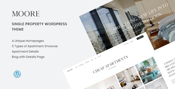 Moora(v1.1.6)房地产中介&室内设计网站模板WordPress主题 Moora(v1.1.6)房地产中介&室内设计网站模板WordPress主题