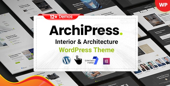 ArchiPress 1.6 建筑设计|室内装修设计企业网站WordPress主题 - 图片1 ArchiPress 1.6 建筑设计|室内装修设计企业网站WordPress主题 - 图片1