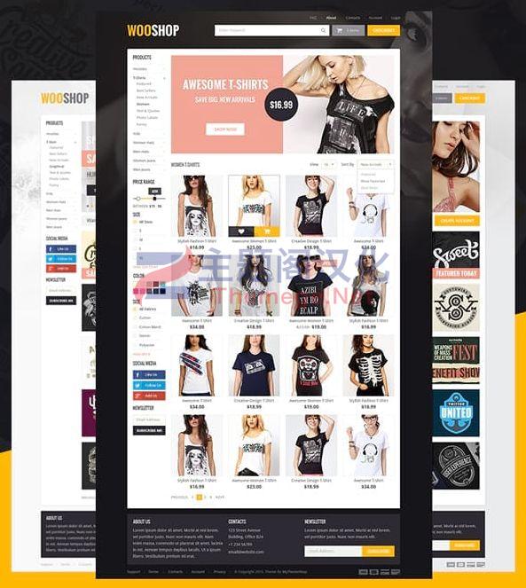 WooShop 1.3.11 时尚外贸跨境电商购物平台WooCommerce主题 - 图片2 WooShop 1.3.11 时尚外贸跨境电商购物平台WooCommerce主题 - 图片2
