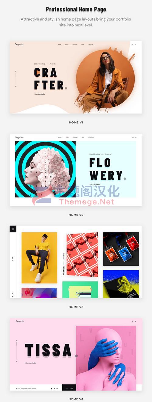 Segavio 1.6.5 WordPress平面插画设计作品集主题 - 图片2 Segavio 1.6.5 WordPress平面插画设计作品集主题 - 图片2