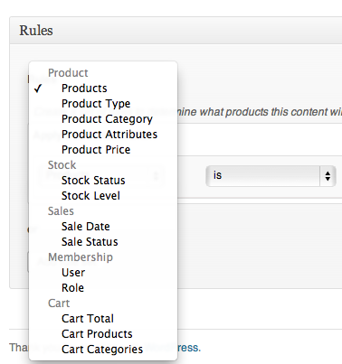 基于条件规则动态显示内容WooCommerce Conditional Content 2.1.8-4